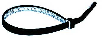 Eltech Kablo Bağı 3,6X150Mm Siyah