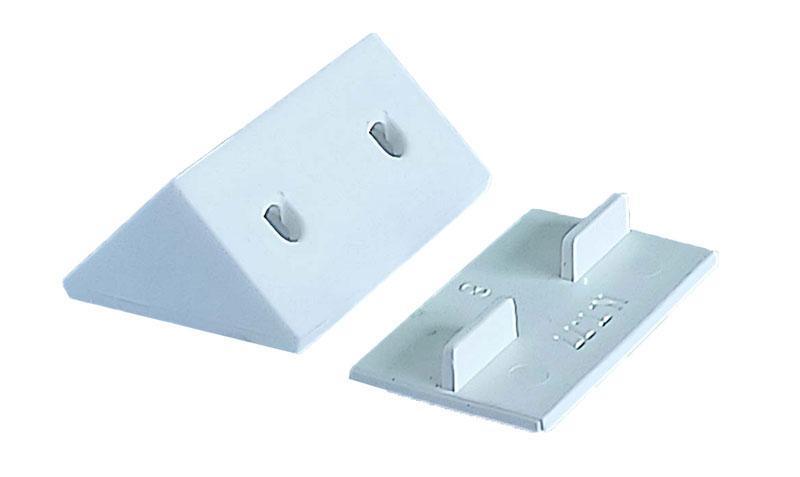 Plastik Köşe Koruyucu 8'li Set - Beyaz