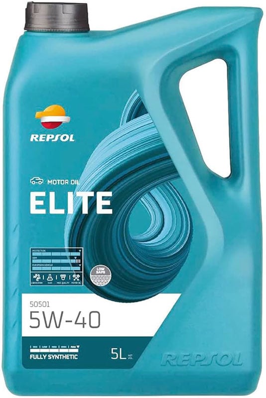 Repsol Elite Full Synthetic 5W40 Tdi X 5 Ltr