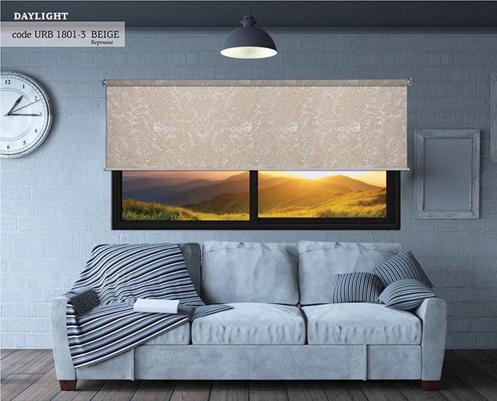 Stor Perde Gündüz Bej Repusse 130X160Cm