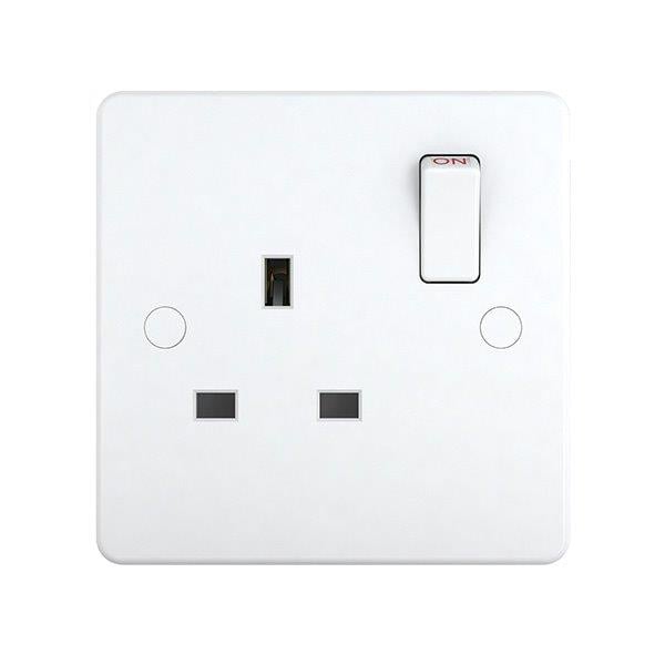 Düz Soket 13Amp 1'li