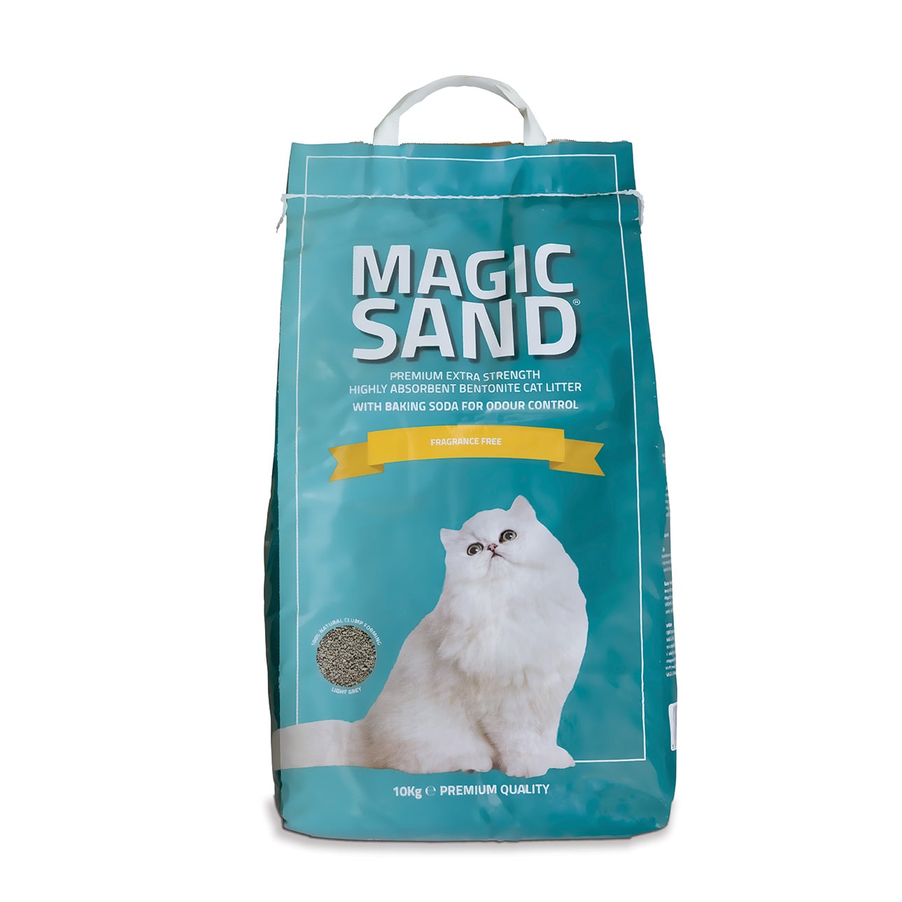Magic Sand Açık Gri Kokusuz Kedi Kumu 5Kg