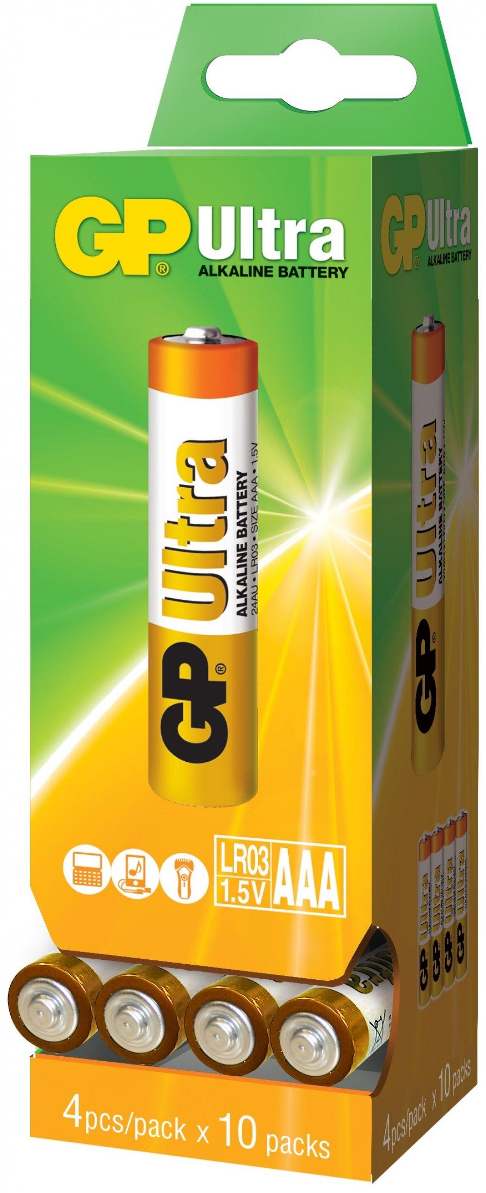 Gp Aaa Alka/Pil 4'lü-10 Blister