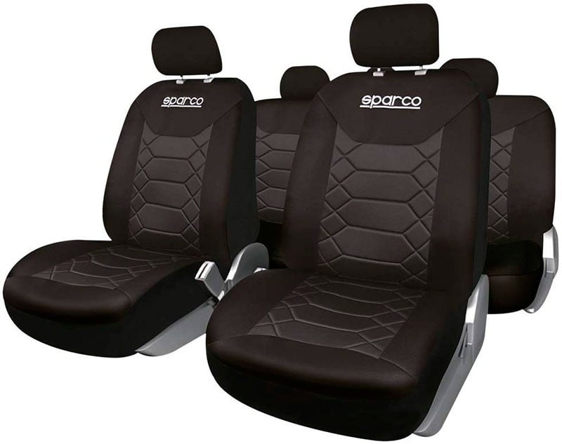 Sparco Koltuk Kılıfı Seti Siyah Spc1016Bk