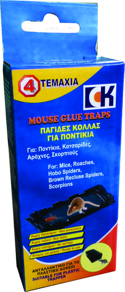 Ck4 Fareler için Yapışkanlı Tuzak