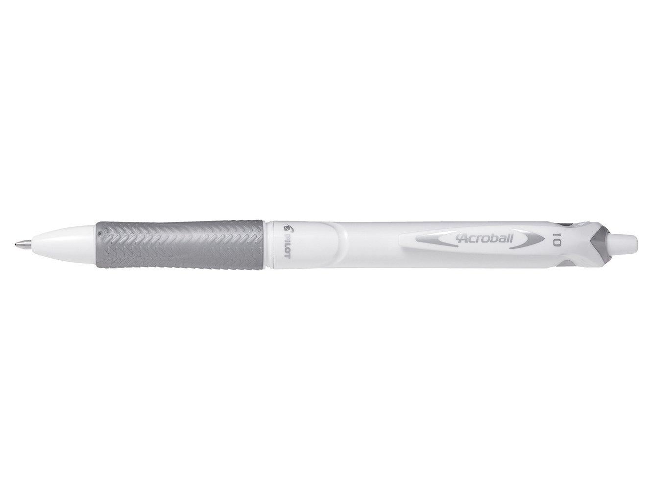 Pilot Acroball Pure White Kalem Medium Siyah