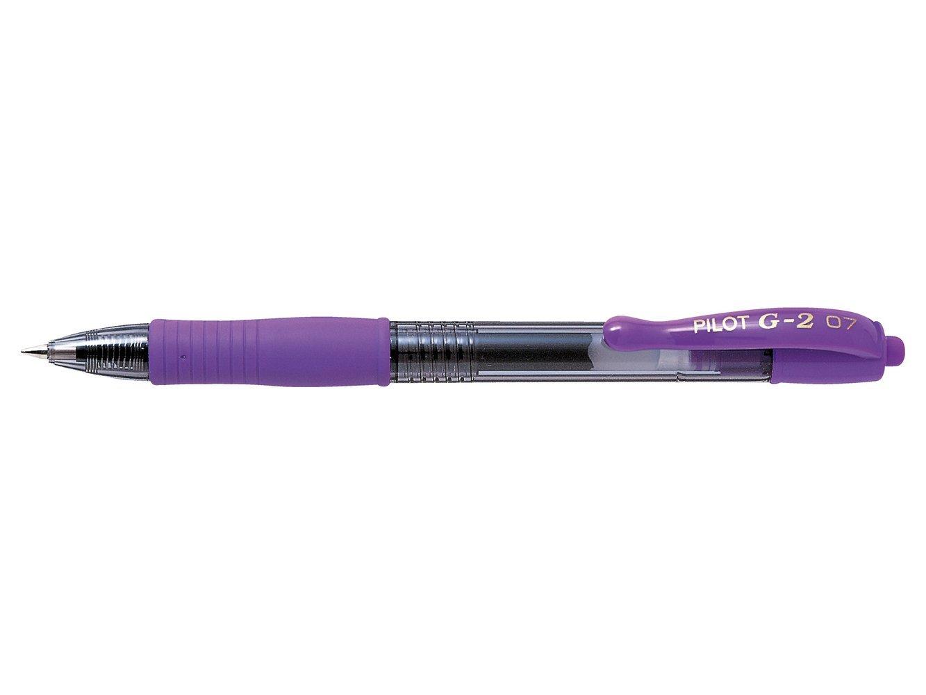 Pilot G2 Jel Mürekkepli Rollerball Orta Mor