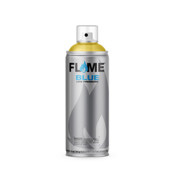 Sprey Boya 400Ml Zinc Sarı Flame