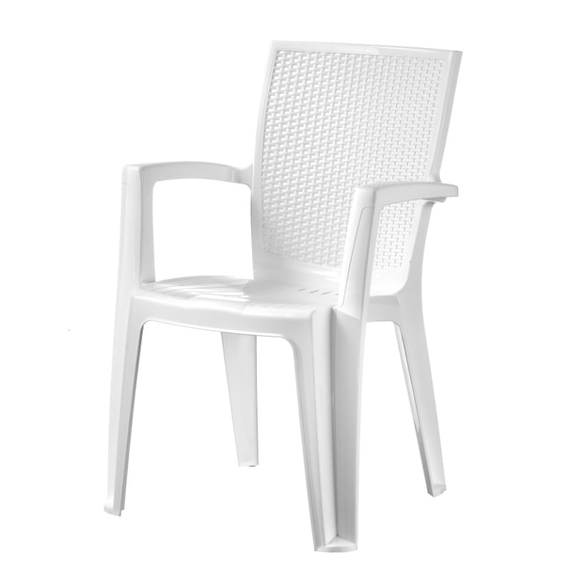 Giava Dış Mekan Sandalyesi 58X61X87Cm - Beyaz
