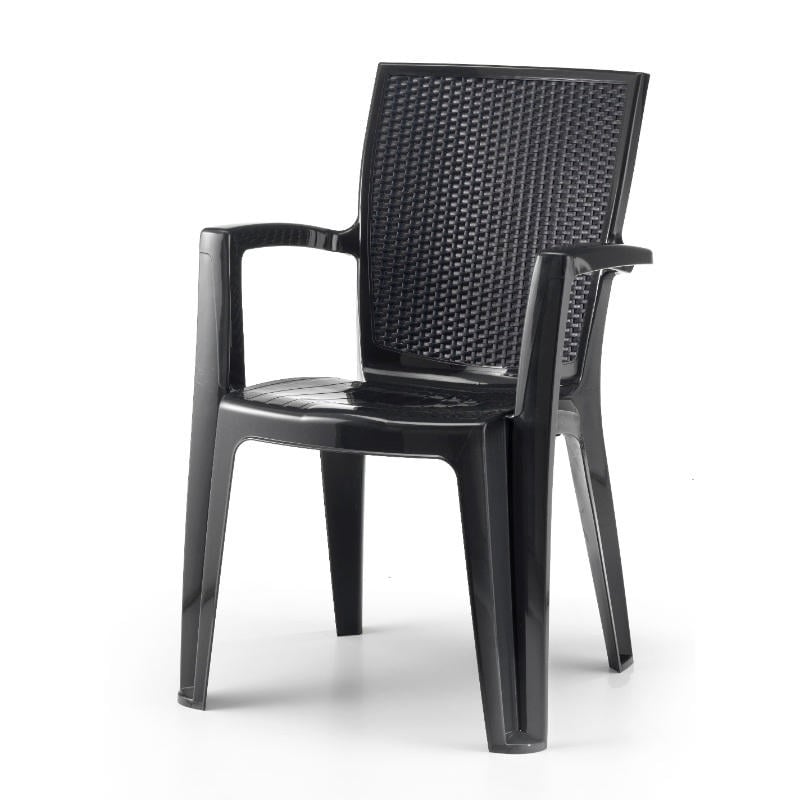 Giava Dış Mekan Sandalyesi 58X61X87Cm - Antrasit
