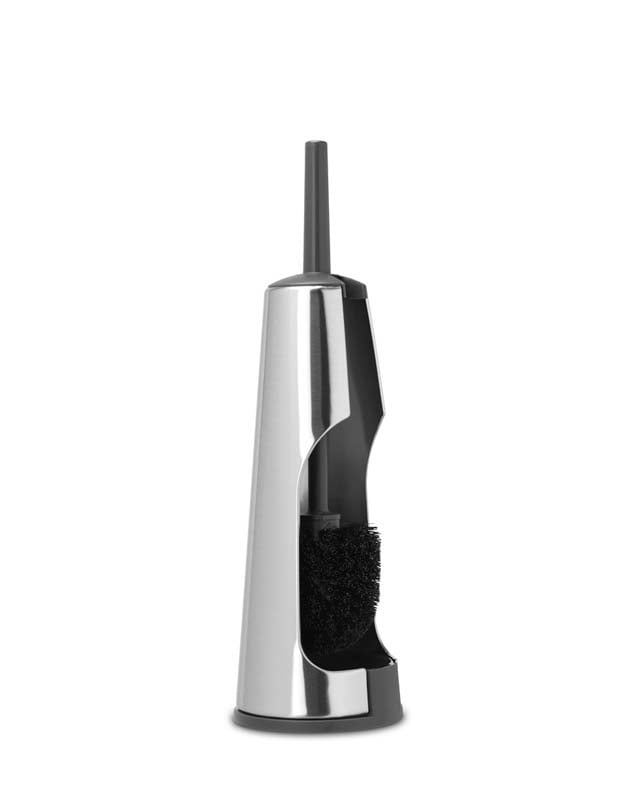 Brabantia Renew Tuvalet Fırçası ve Tutucu - Brilliant Steel