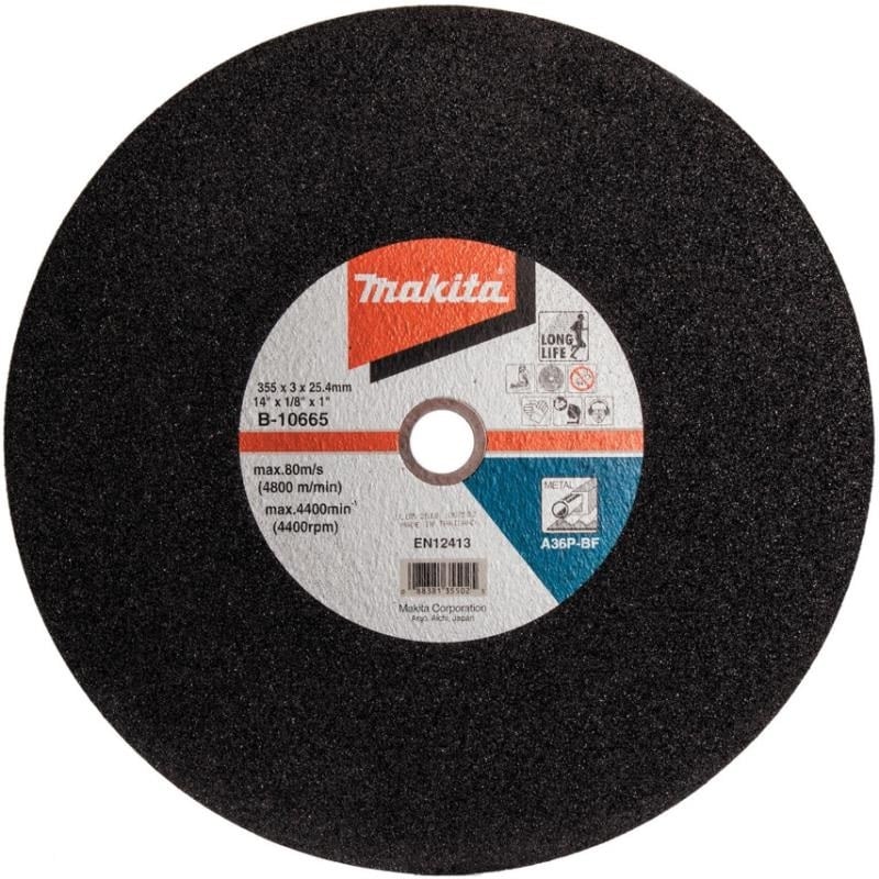 Makita B-10665-5 Kesme Diski (14'') 355Mm X 2Mm X 25.4Mm