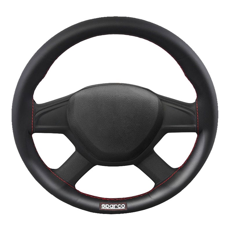 Sparco Direksiyon Kılıfı Siyah El Dikişli Spc1110Bk