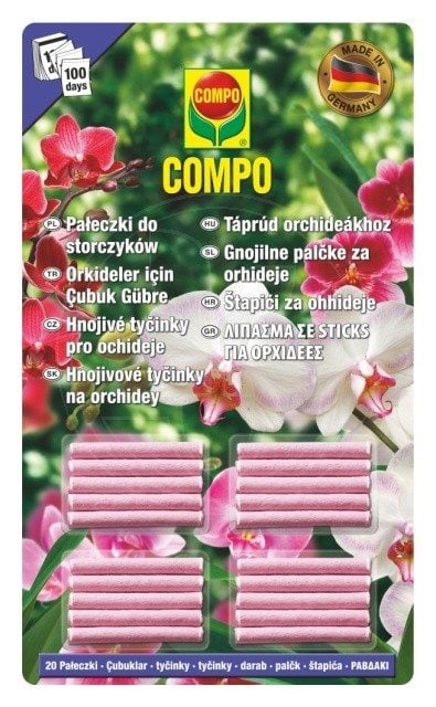 Compo Orkide İçin Gübre Çubukları 20 Adet