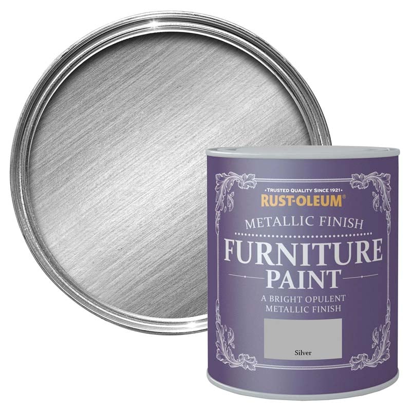 Rust-Oleum Gümüş Metalik Mobilya Boyası 750Ml