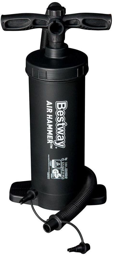 Bestway 62086 Çift Yönlü Şişirme Hava Pompası 37Cm 2.8L