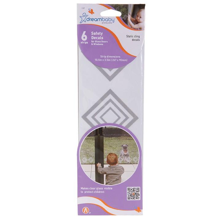 Dreambaby Cam Kapı Güvenlik Etiketleri 8P