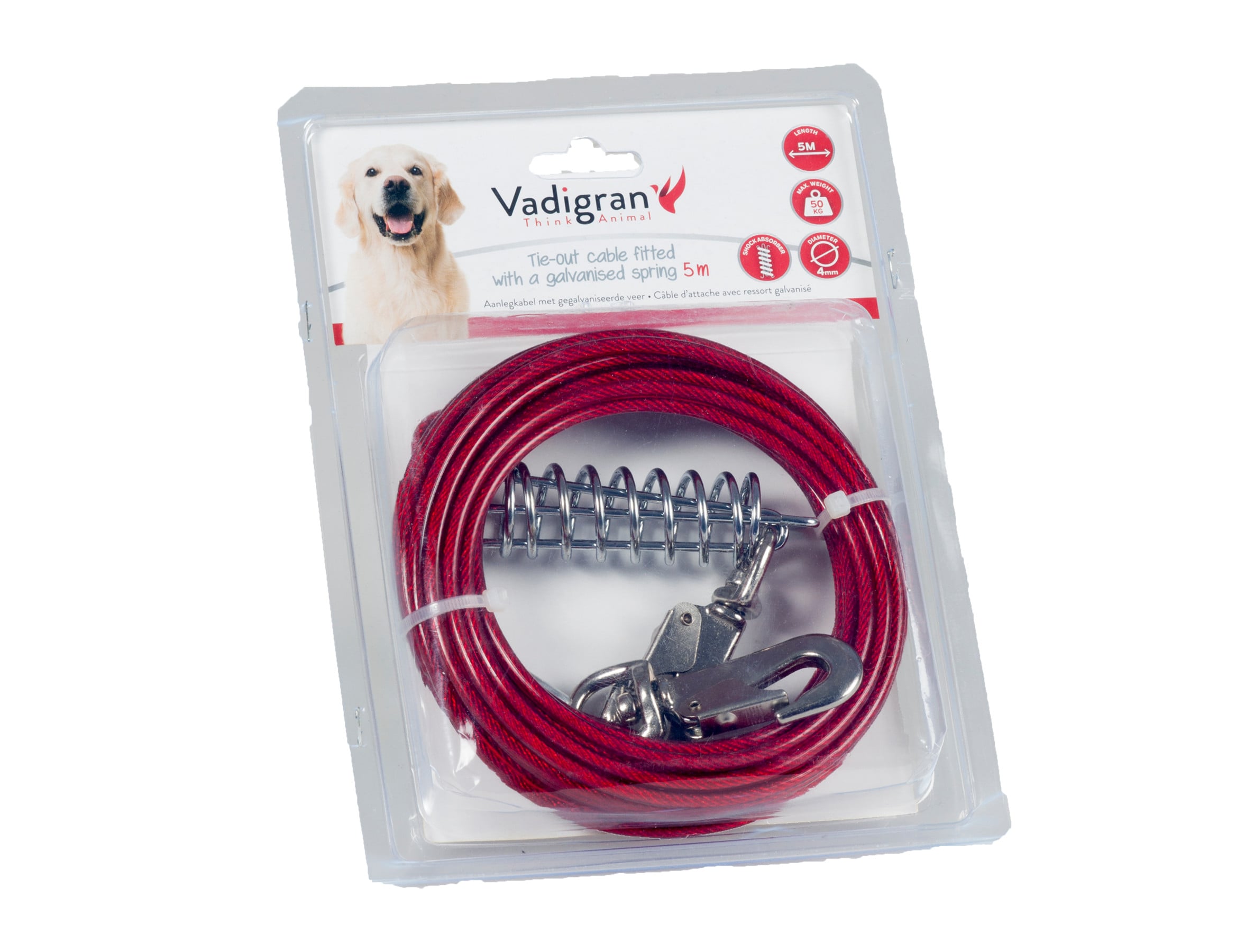 Vadigran Tie Out Cable 5M +Comprensator