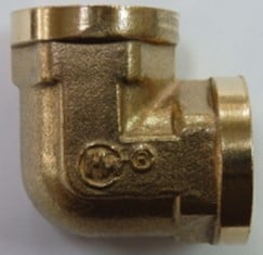 Plumwater Dirsek 1/2F Bronz