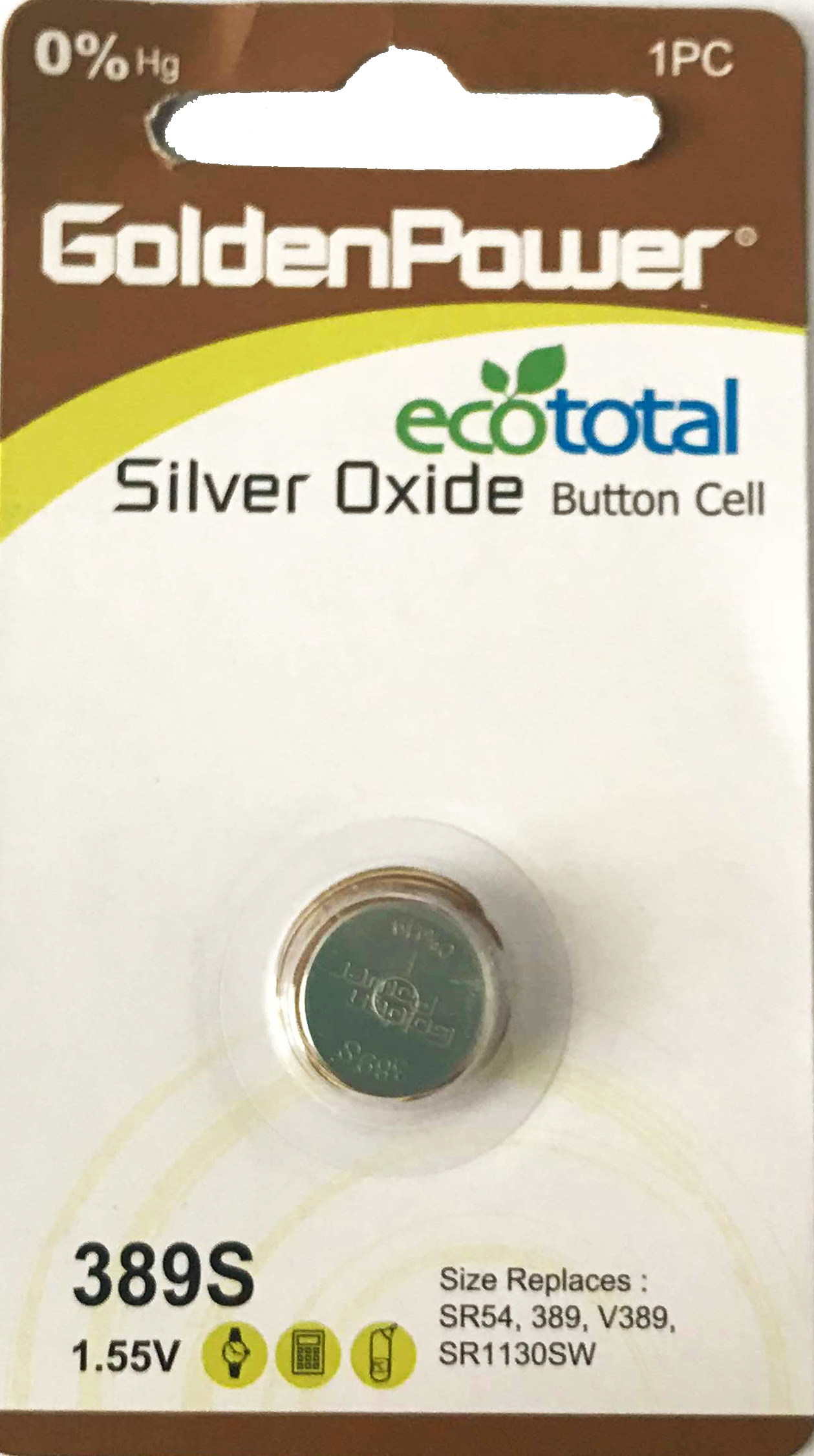 Golden Power 1.55V Gümüş Oksit Sr54