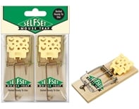 Selfset Big Cheese 2'li Ahşap Fare Kapanı
