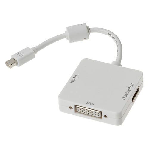 Hama 3-In-1 Mini Display Port DVI veya HDMI Adaptörü