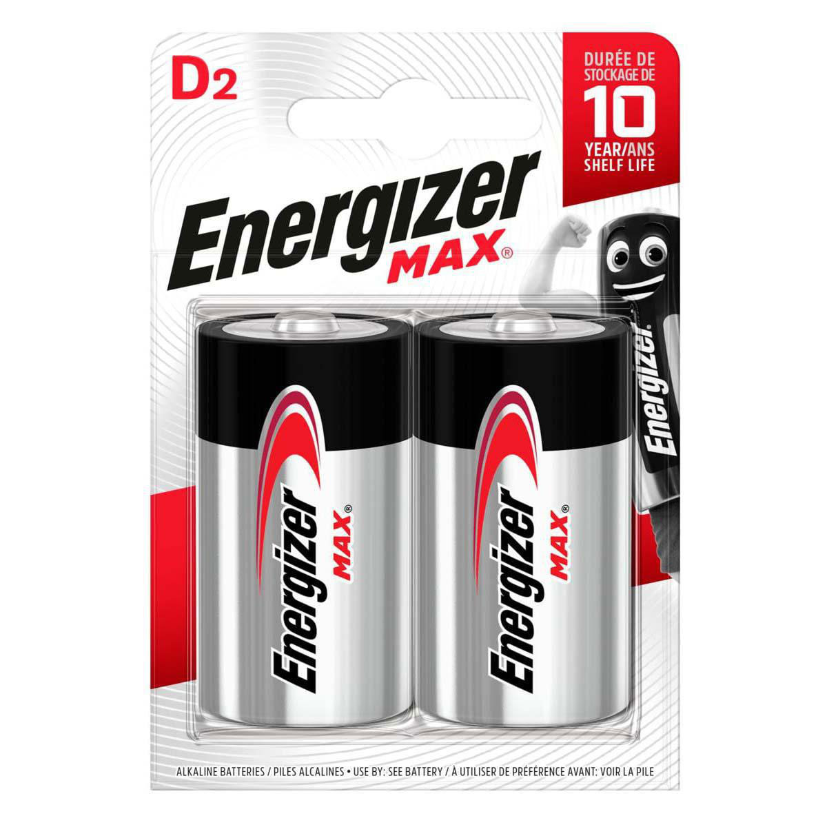 Energizer Max Piller D İkili Paket