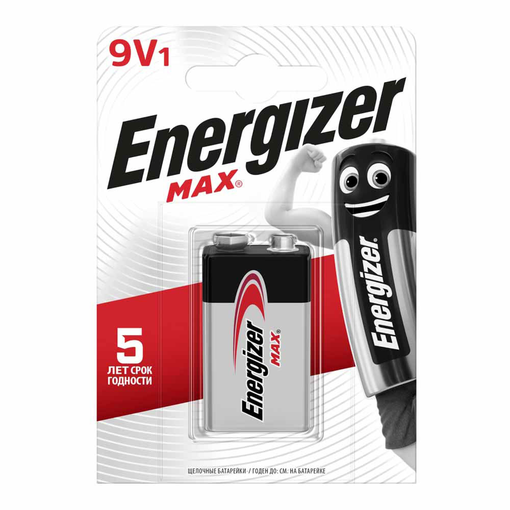 Energizer Max 9V Pil