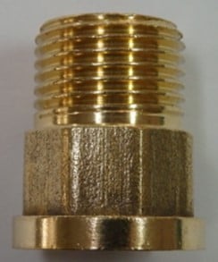 Plumwater Soket 3/4F X 3/4M Bronz