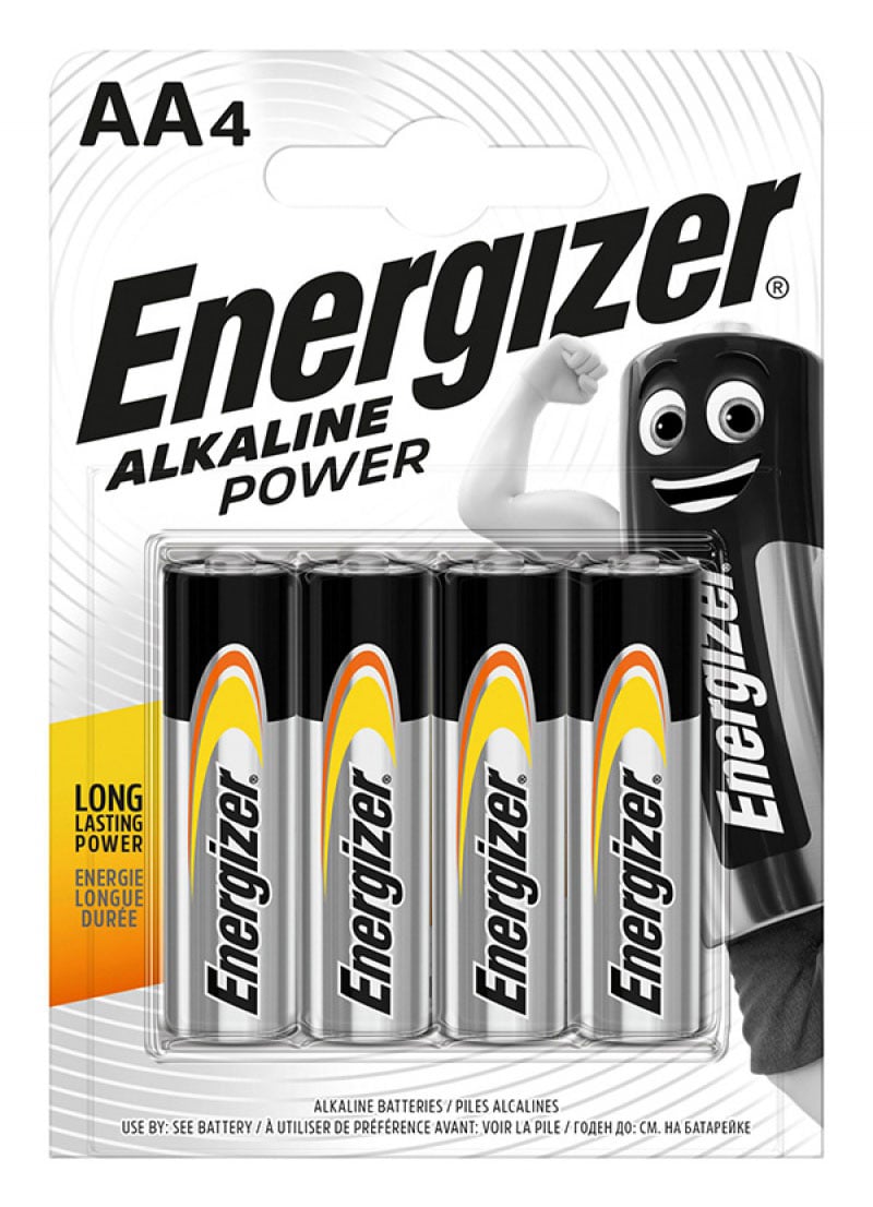 Energizer Alkaline Power AA Piller 4'lü Paket