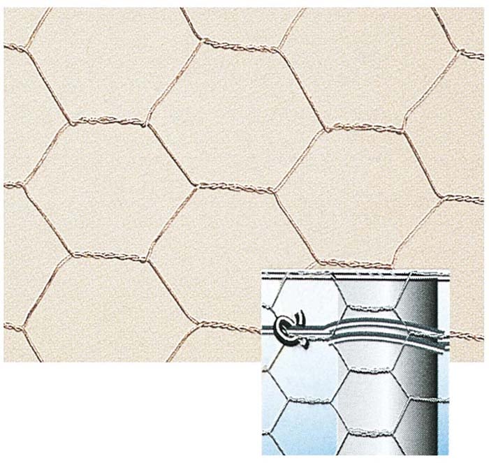 Verdemax Metal Altıgen Ağ 0.5X10M Bej