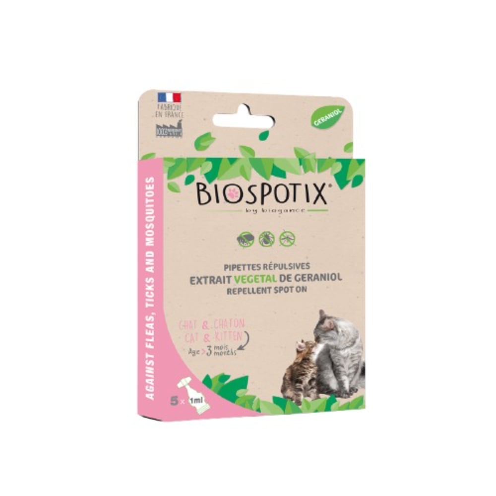 Biogance Biospotix Spot On Kediler İçin Doğal Pire Kovucu
