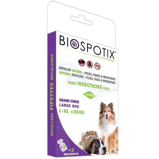 Biogance Biospotix Spot On Büyük Köpekler İçin Doğal Pire Kovucu