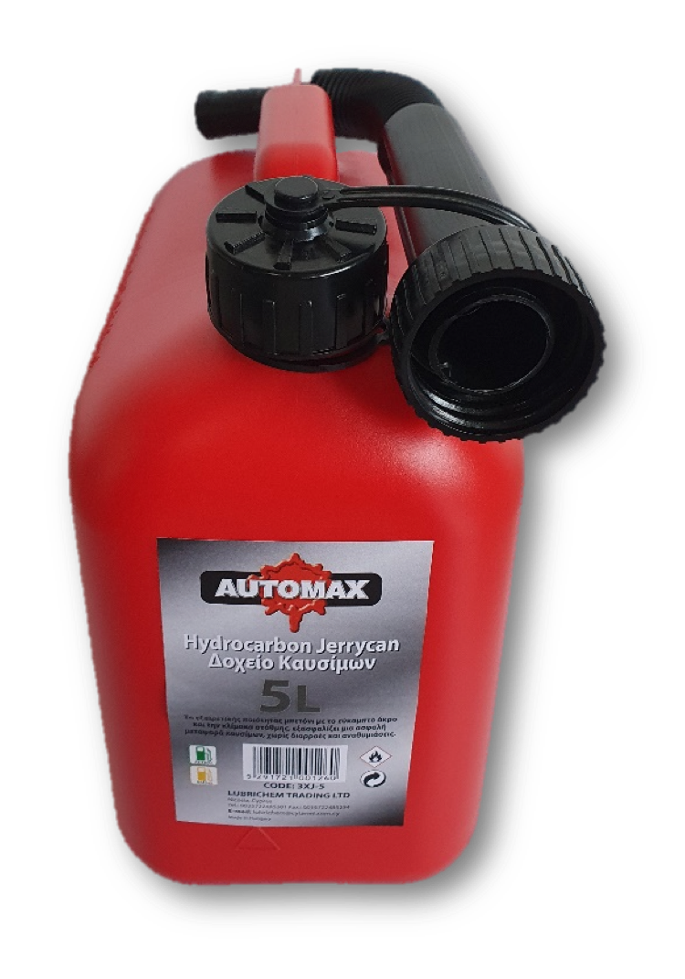 Automax Hidrokarbon Benzin Bidonu 5L