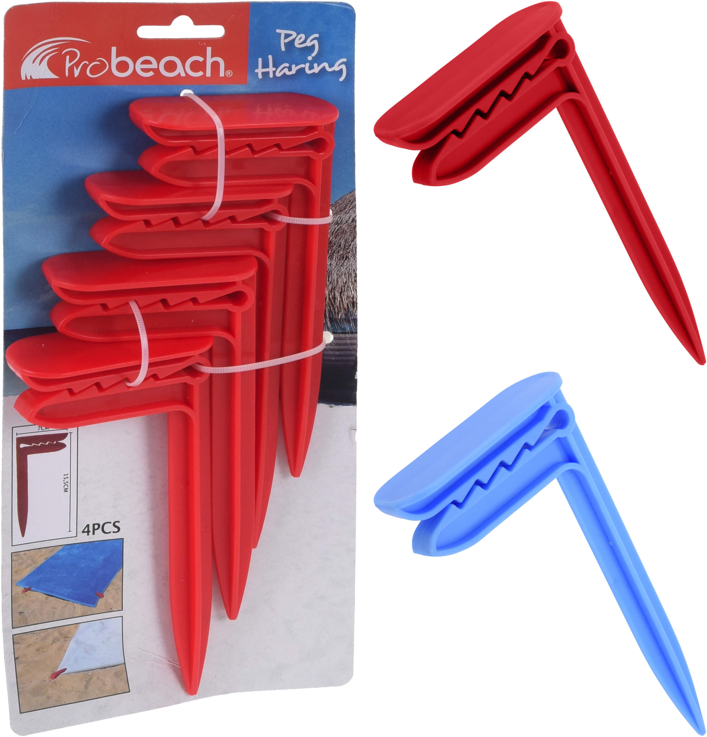 Peg Çok Amaçlı Set 4 Parça 2 Renk