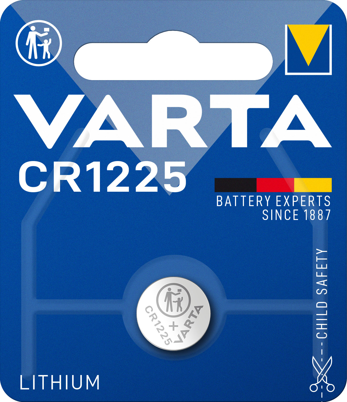 Varta Lithium Coin Cr1225 (Düğme Pil, 3V) 1'li Paket