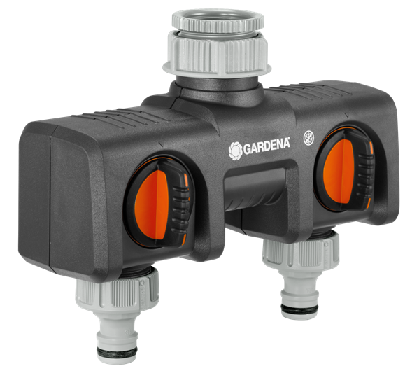 Gardena Twin-Tap Bağlantı Adaptörü