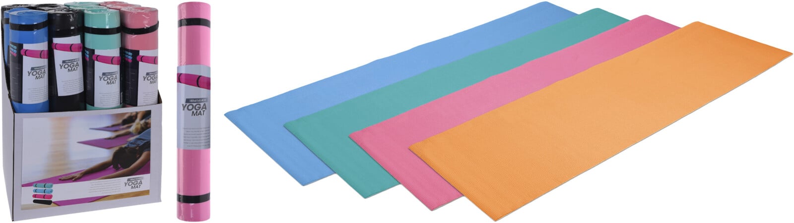 Yogamat Eva 4 Karışık Renk