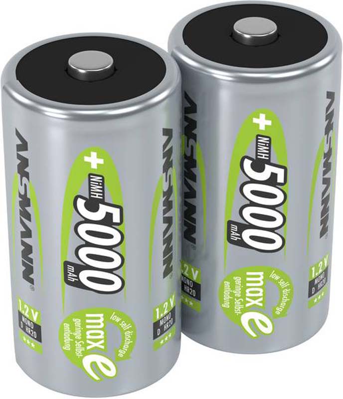 Ansmann D Boy 2'li Paket 5000mAh
