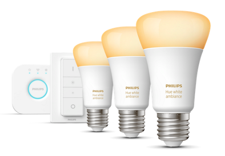 Philips Hue Ambiance Starter Kit 9,5W/A60