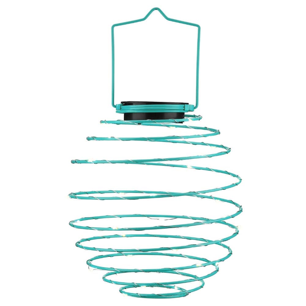 Ezsolar Spiral Işık 22,5Cm 35Led Mavi