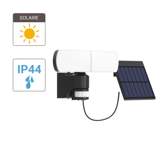 Xanlite Ip44 Hareket Sensörlü Solar Projektör 1500Lm - Nötr Beyaz Renk