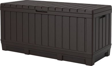 Keter Kentwood Yastık Kutusu 128X53.6X59Cm 350L Kahverengi