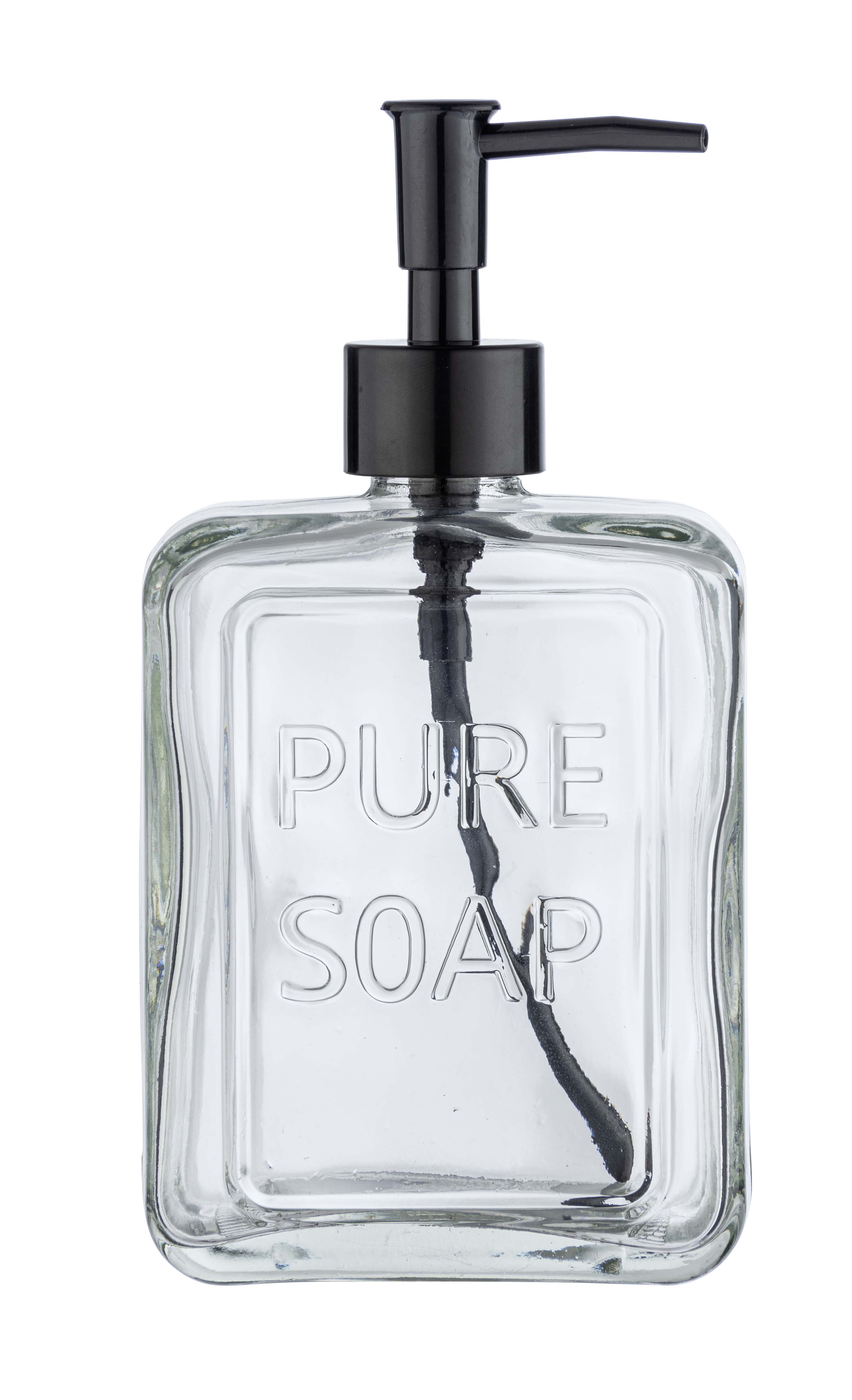 Wenko Glass Soap Dispenser Pure Transparent