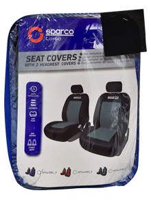 Sparco Koltuk Kılıfı Duo Mavi/Gri
