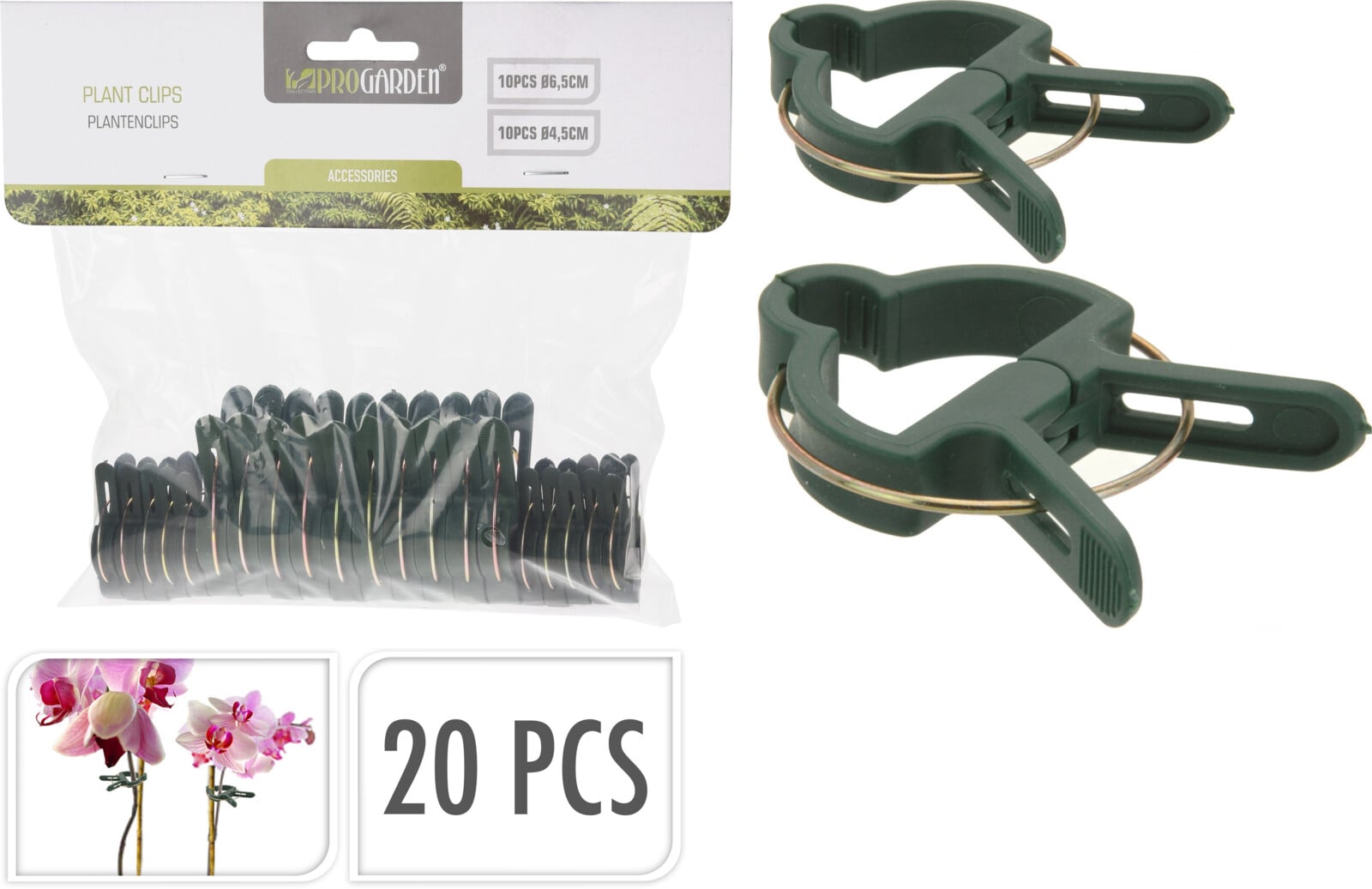 Prograden Bitki Klipsi 20'li Set