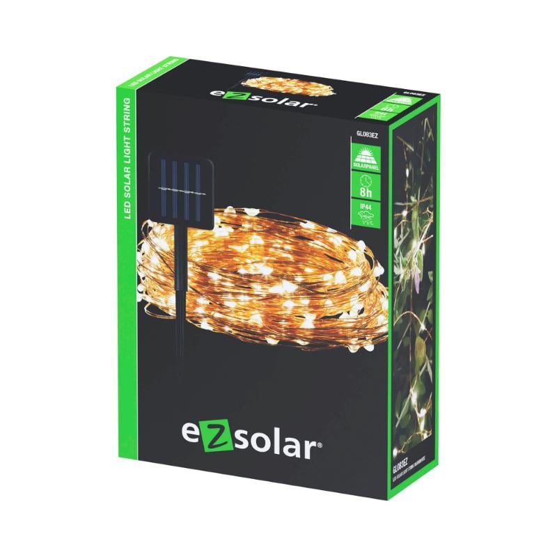 Ezsolar Solar Led Garland Peri Işıkları 10M
