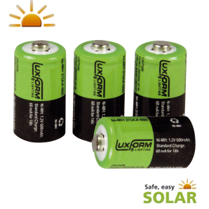 Luxform Lighting Solar Bat 4X2/3Aaa Ni-Mh 1.2V