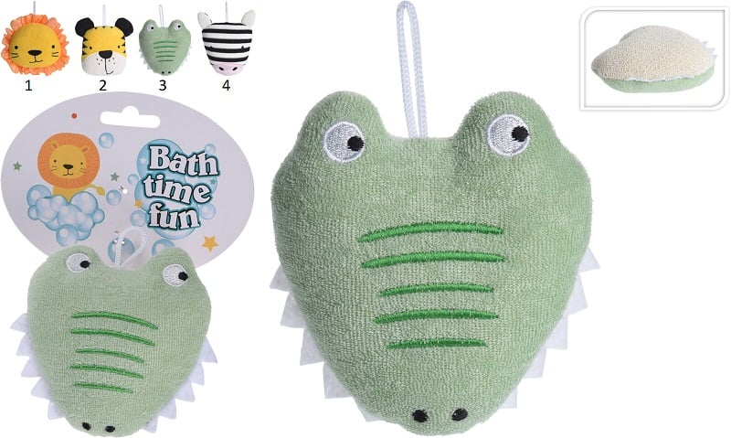 Banyo Süngeri 4 Farklı Hayvan Tasarımı