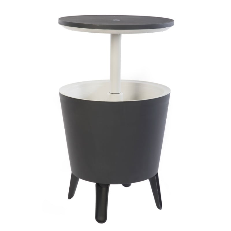 Keter Cool Bar 57-84Cm Ø 49.5Cm Koyu Gri/Beyaz